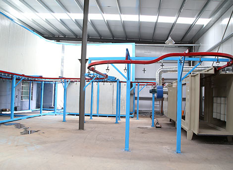 Industrial Powder Coating Spraying Line Guide Efficiency Safety Applications